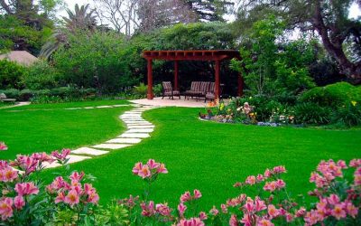 Pérgola sobre Terraza y Sendero, combinación ideal (Ref:#9)