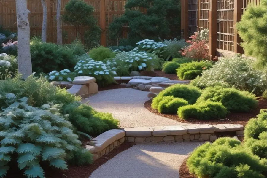 Drenaje de jardín en invierno